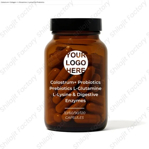 Colostrum+ Probiotics Prebiotics L-Glutamine L-Lysine & Digestive Enzymes