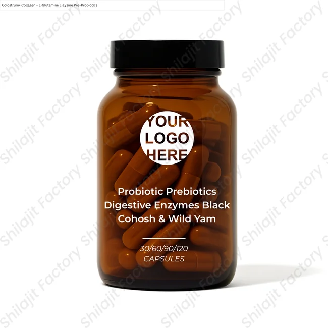 Probiotic + Prebiotics + Digestive Enzymes with Black Cohosh & Wild Yam