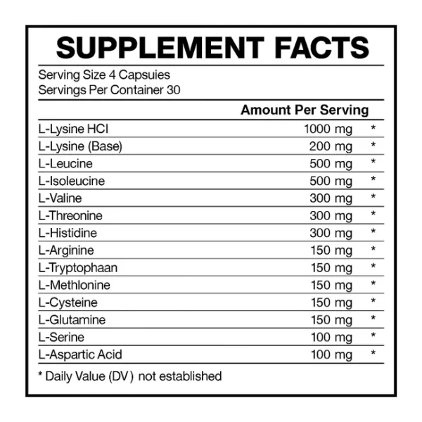 Advanced Amino Acid Complex Capsules - Image 2