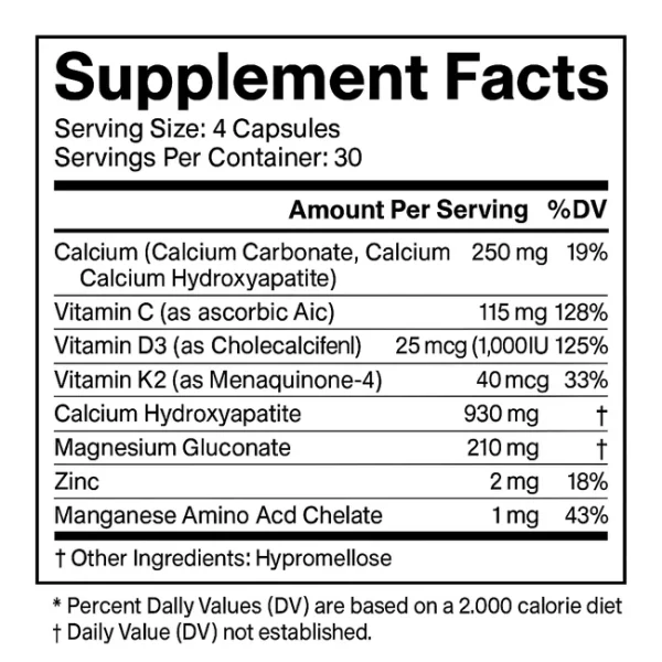 Bone Strength Support Capsules - Image 2