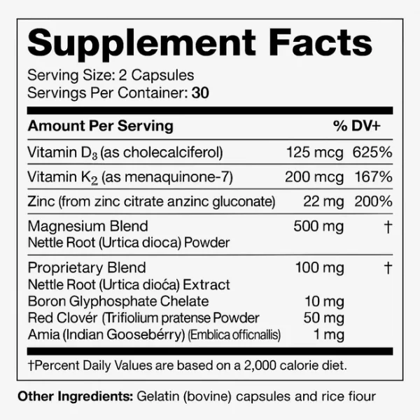 CoQ10, Red Yeast Rice, Omega-3 & Magnesium Capsules - Image 2