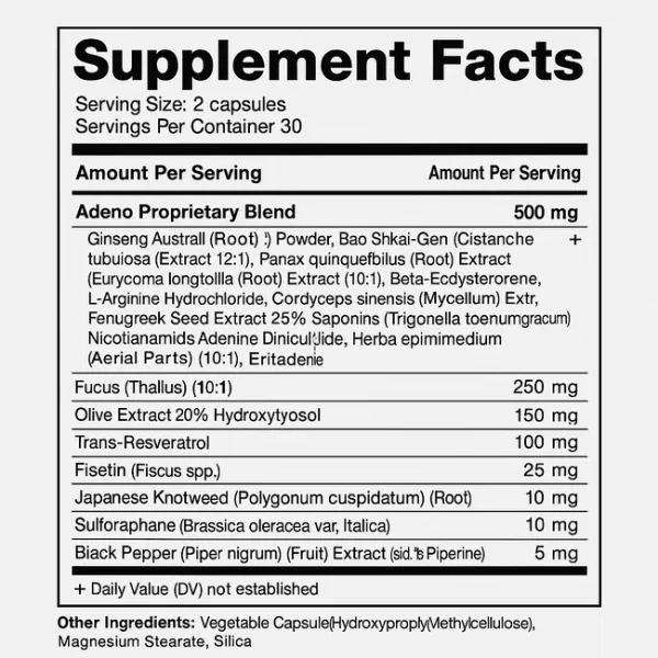 Fisetin, Resveratrol, Spermidine & Berberine Longevity Capsules - Image 2
