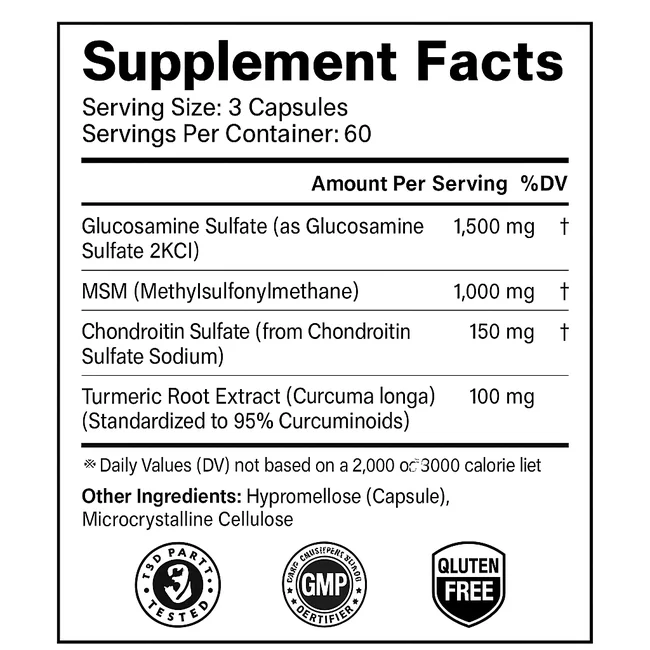 GLUCOSAMINE-MSMCHONDROITIN