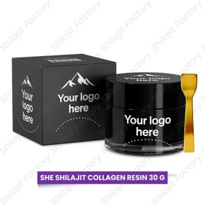 She Shilajit + Collagen Resin – 30 gm