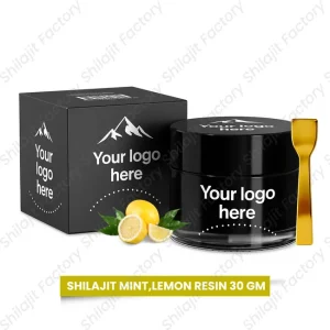 Shilajit + Mint-Lemon Resin – 30 gm