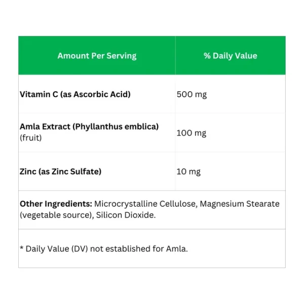 Vitamin C Tablets – Immunity & Antioxidant - Image 2