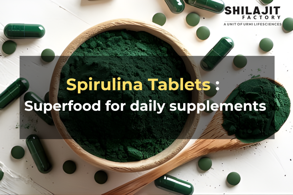 Spirulina Tablets – Superfood for daily supplements