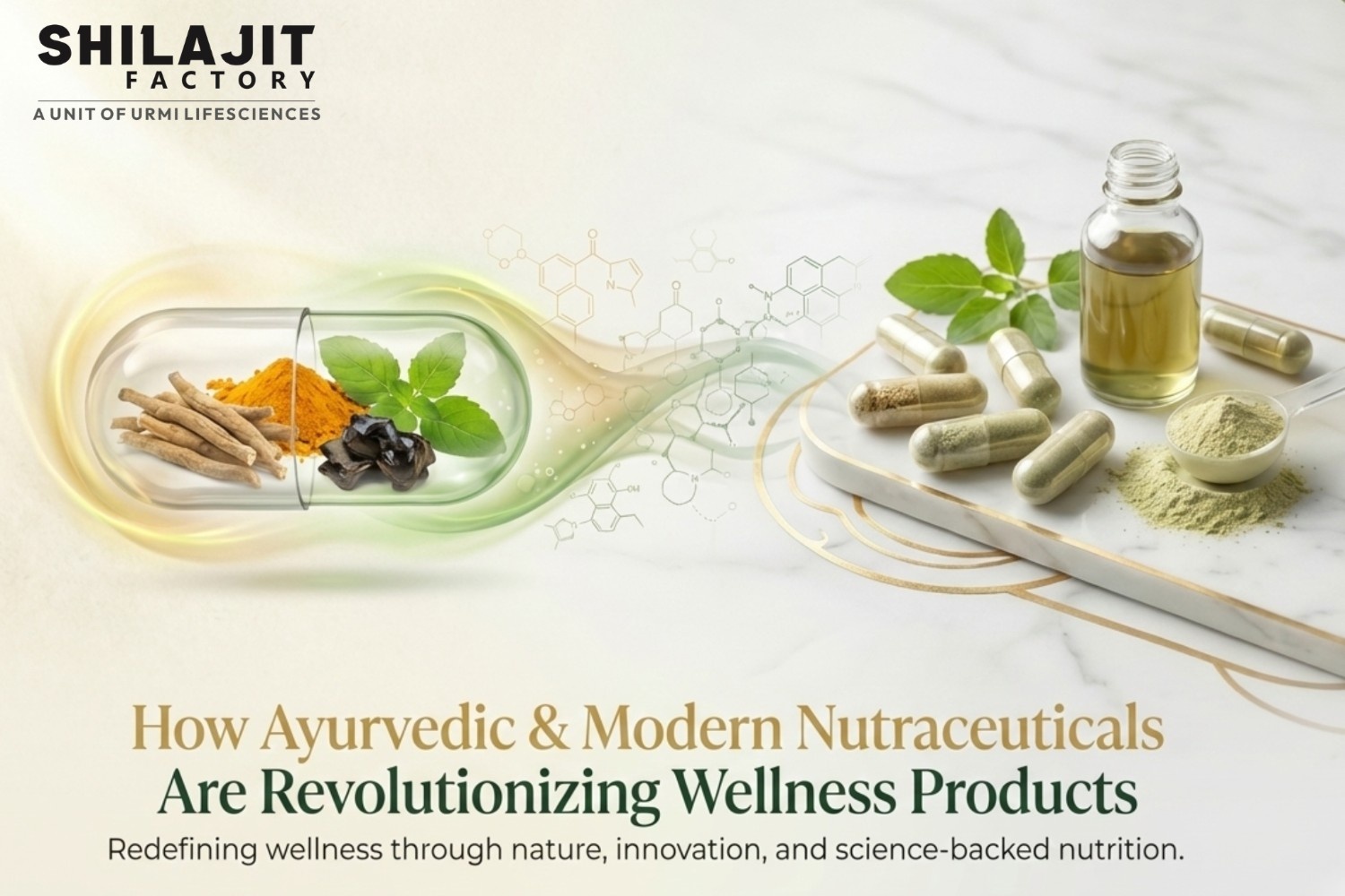 How Ayurvedic & Modern Nutraceuticals Are Revolutionizing Wellness Products